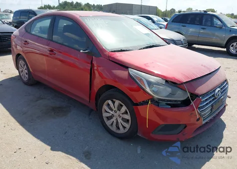 2019 Hyundai Accent Se from USA, damaged, VIN 3KPC24A32KE076854
